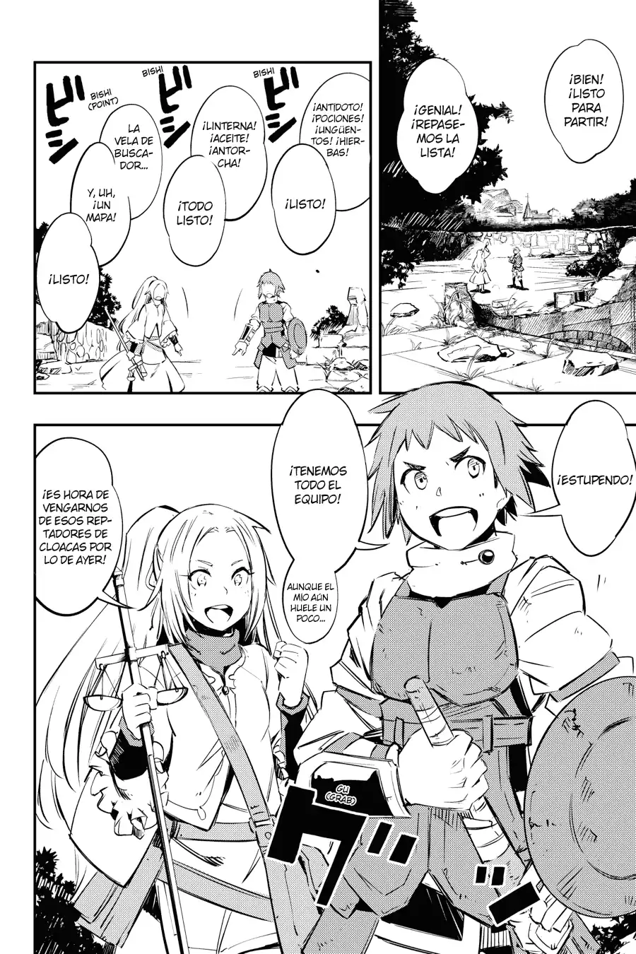Página 49 — Capítulo 1 de Goblin Slayer: Brand New Day