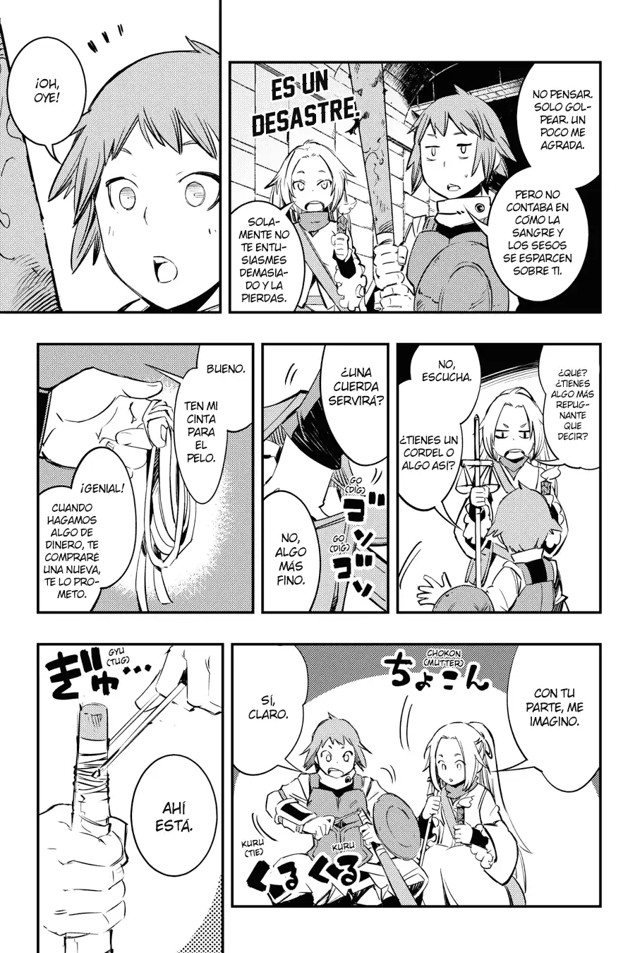 Página 58 — Capítulo 1 de Goblin Slayer: Brand New Day