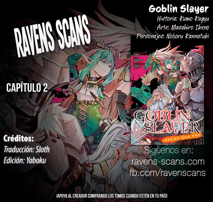 Página 1 — Capítulo 2 de Goblin Slayer: Brand New Day