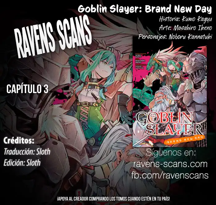 Página 1 — Capítulo 3 de Goblin Slayer: Brand New Day