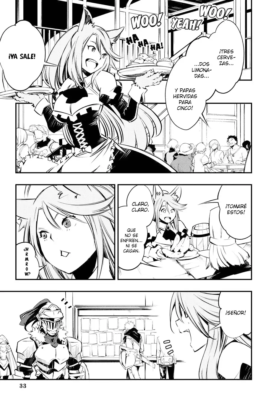 Página 35 — Capítulo 3 de Goblin Slayer: Brand New Day