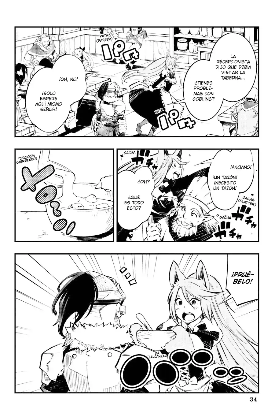 Página 36 — Capítulo 3 de Goblin Slayer: Brand New Day