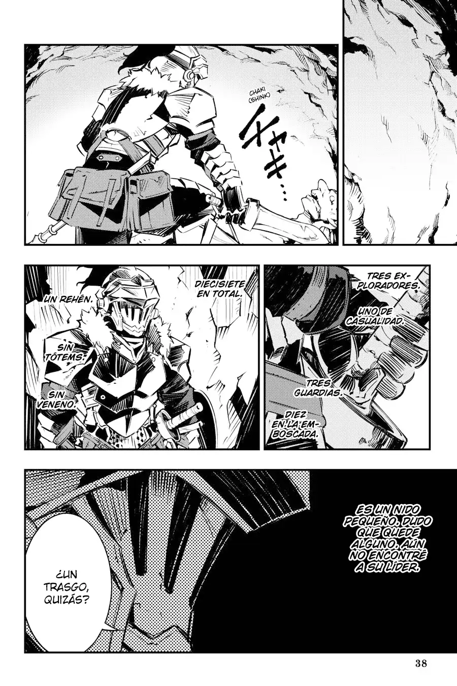 Página 40 — Capítulo 4 de Goblin Slayer: Brand New Day