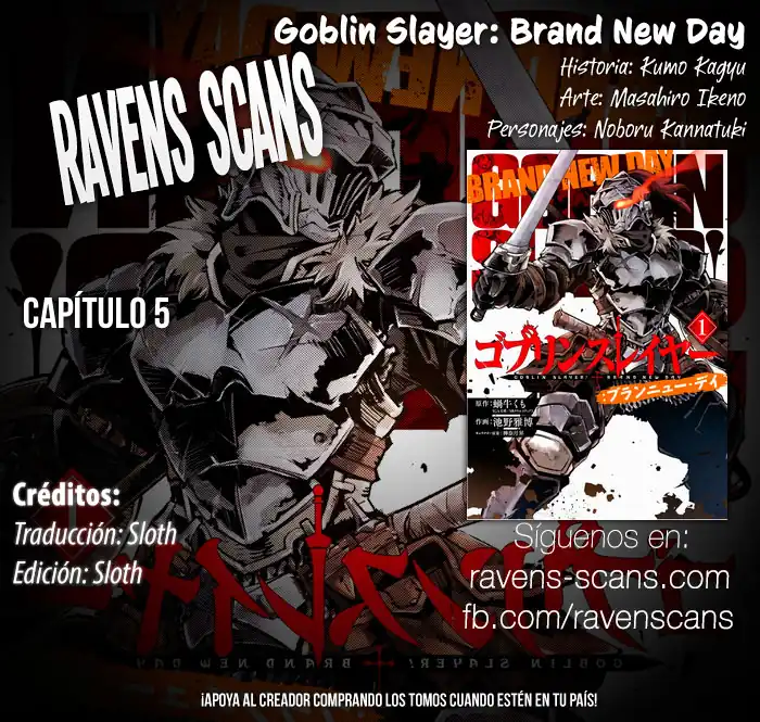 Página 1 — Capítulo 5 de Goblin Slayer: Brand New Day