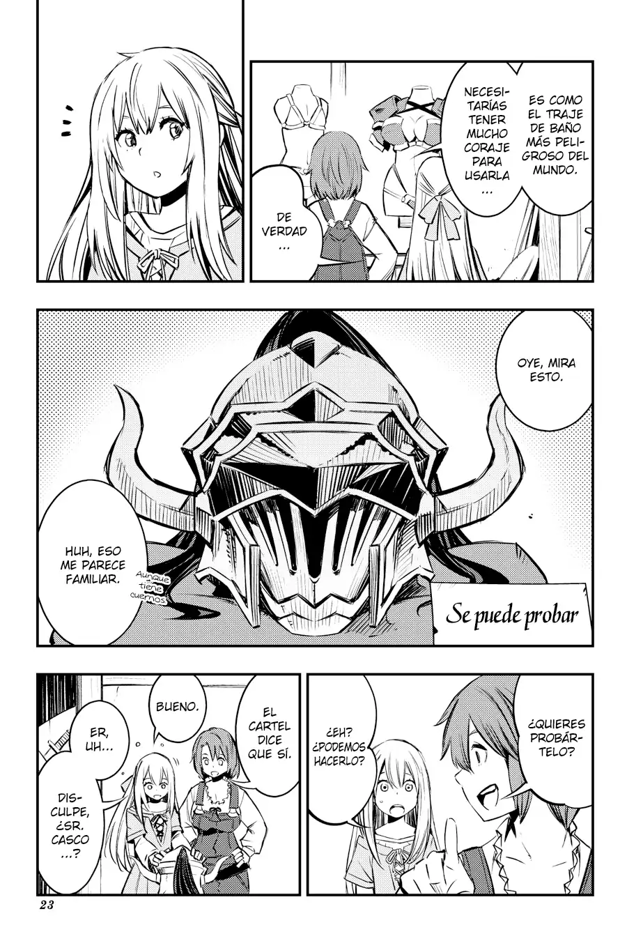 Página 25 — Capítulo 5 de Goblin Slayer: Brand New Day
