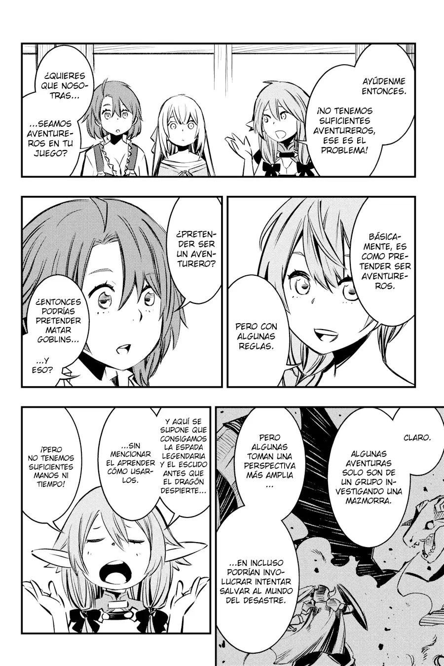 Página 32 — Capítulo 5 de Goblin Slayer: Brand New Day
