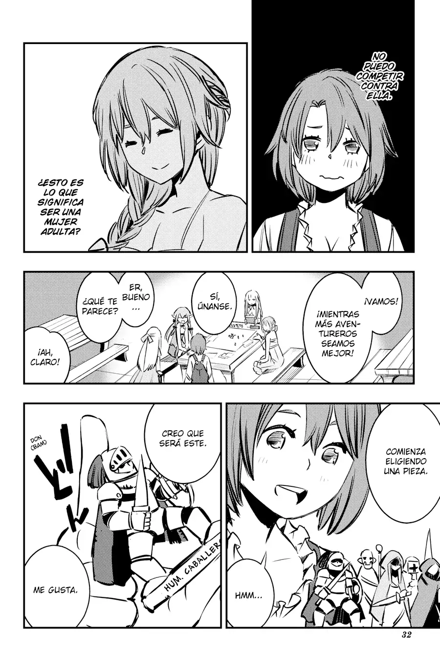 Página 34 — Capítulo 5 de Goblin Slayer: Brand New Day