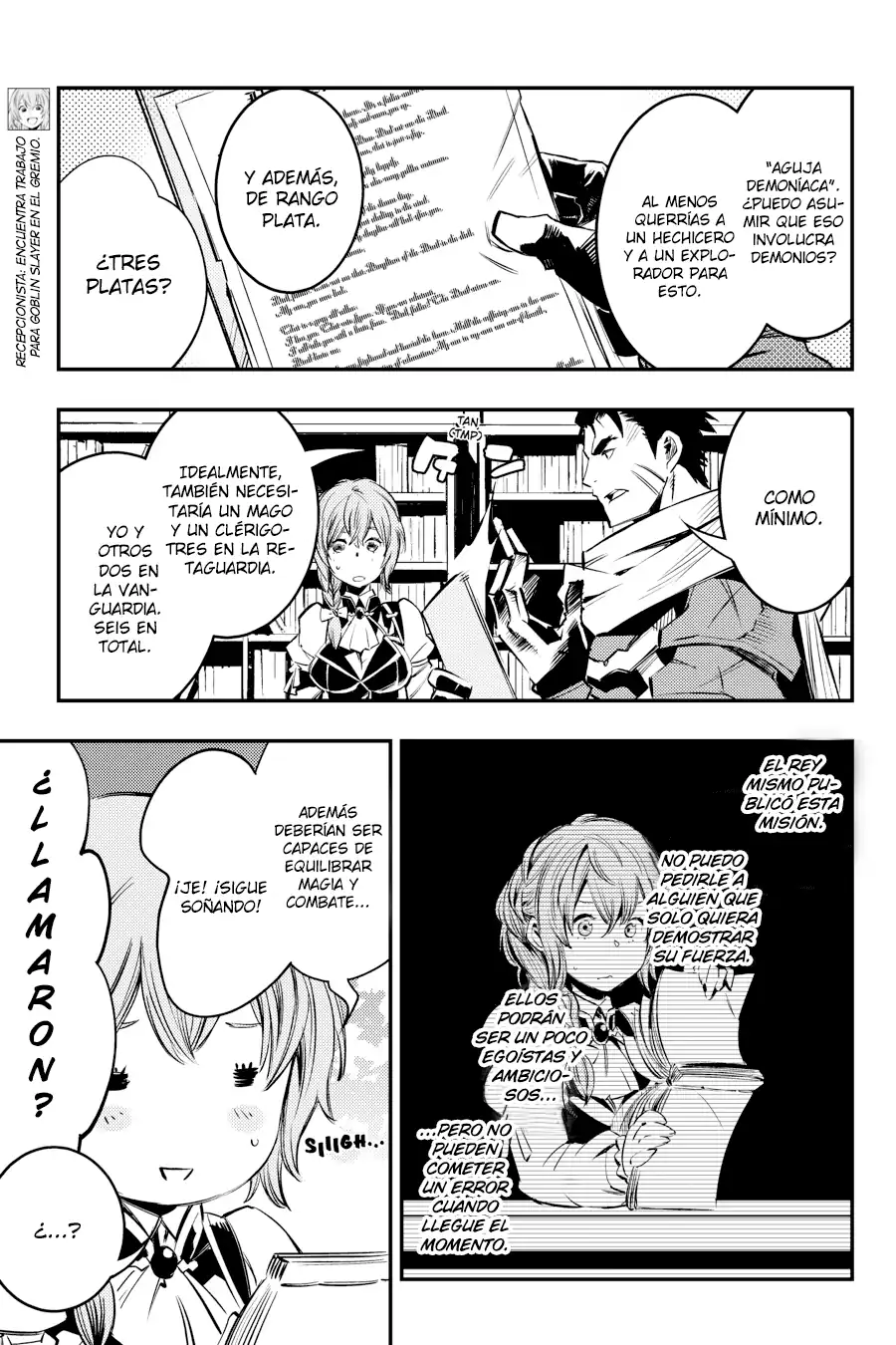 Página 24 — Capítulo 6 de Goblin Slayer: Brand New Day