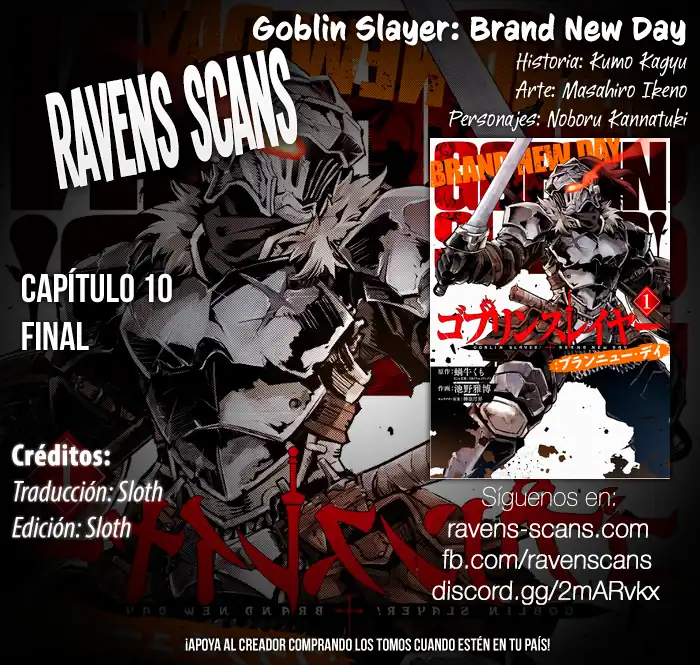 Página 1 — Capítulo 12 de Goblin Slayer: Brand New Day