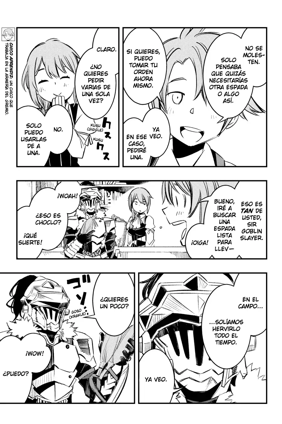 Página 19 — Capítulo 12 de Goblin Slayer: Brand New Day