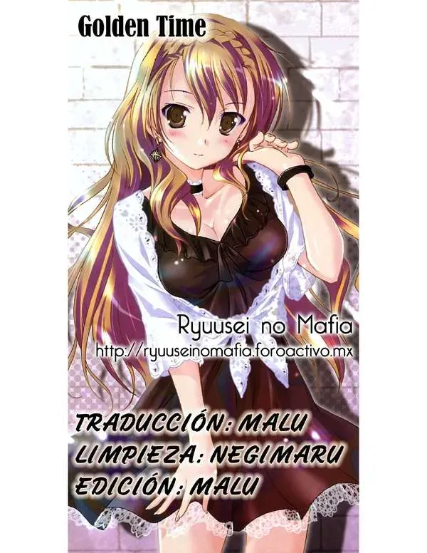 Página 2 — Golden Time Capítulo 1