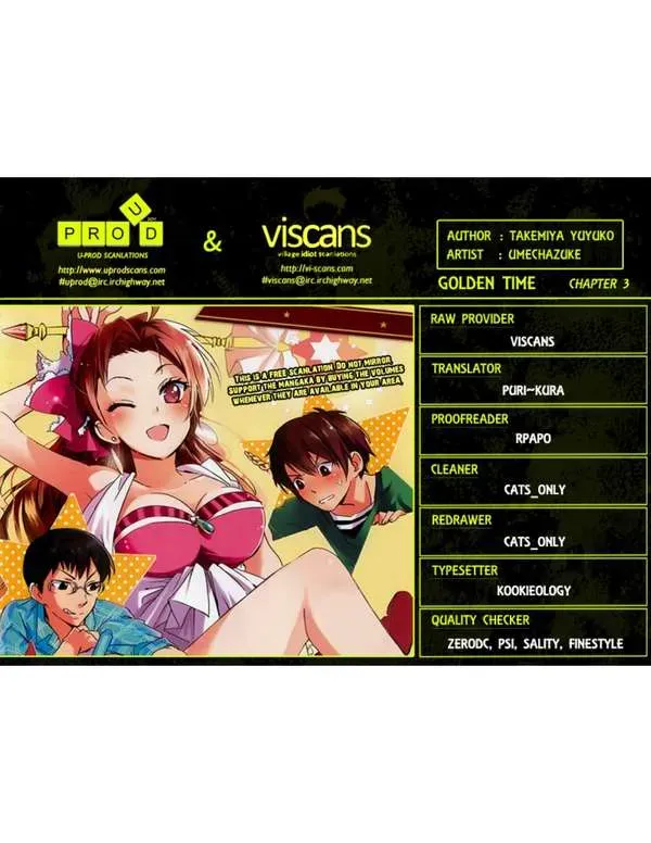Página 36 — Golden Time Capítulo 1
