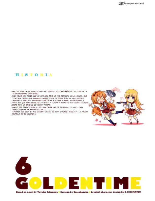 Página 3 — Golden Time Capítulo 6