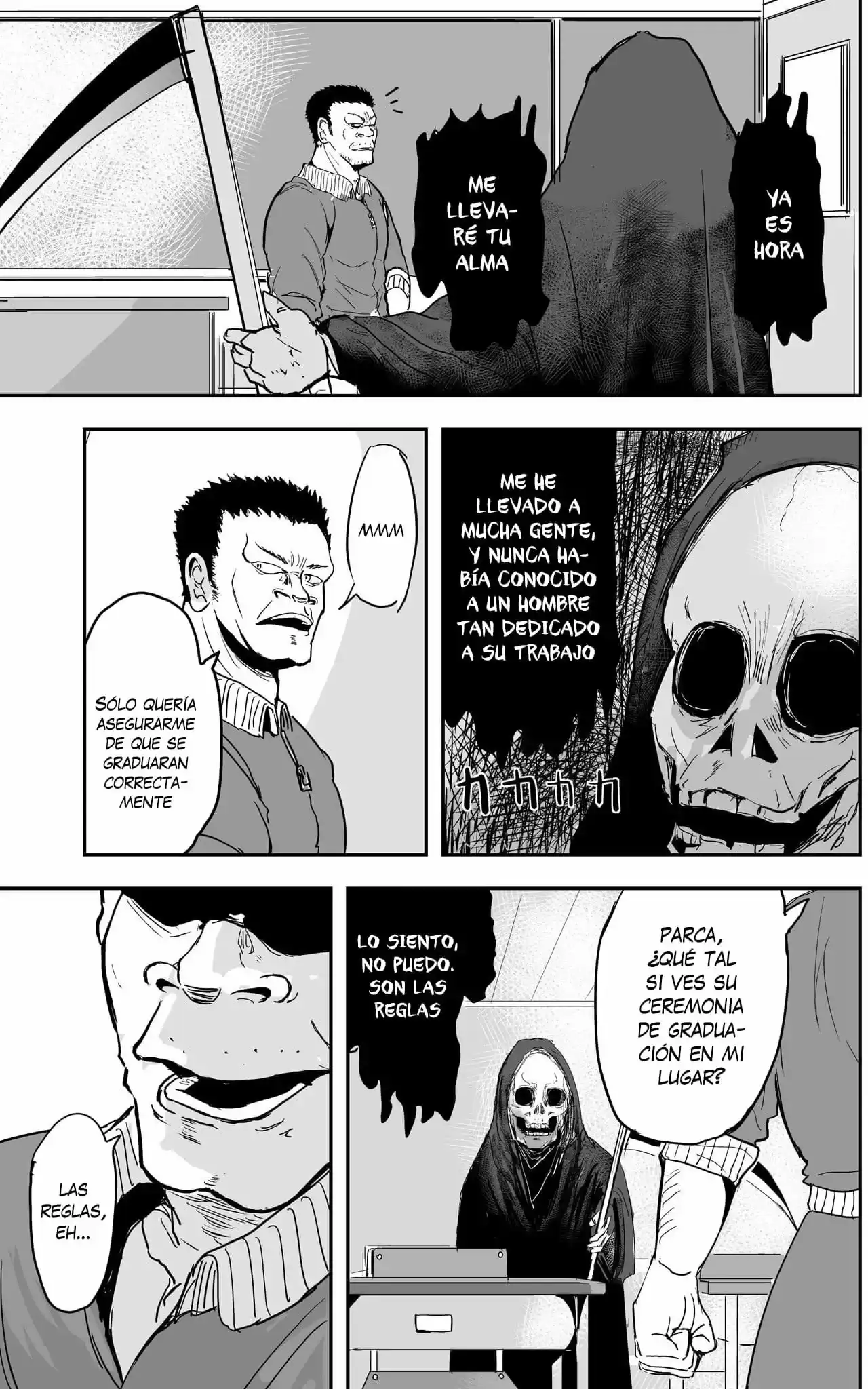 Página 6 — Gori-sen, el tipico profesor de educacion fisica que muere al comienzo de una pelicula de terror escolar Capítulo 8