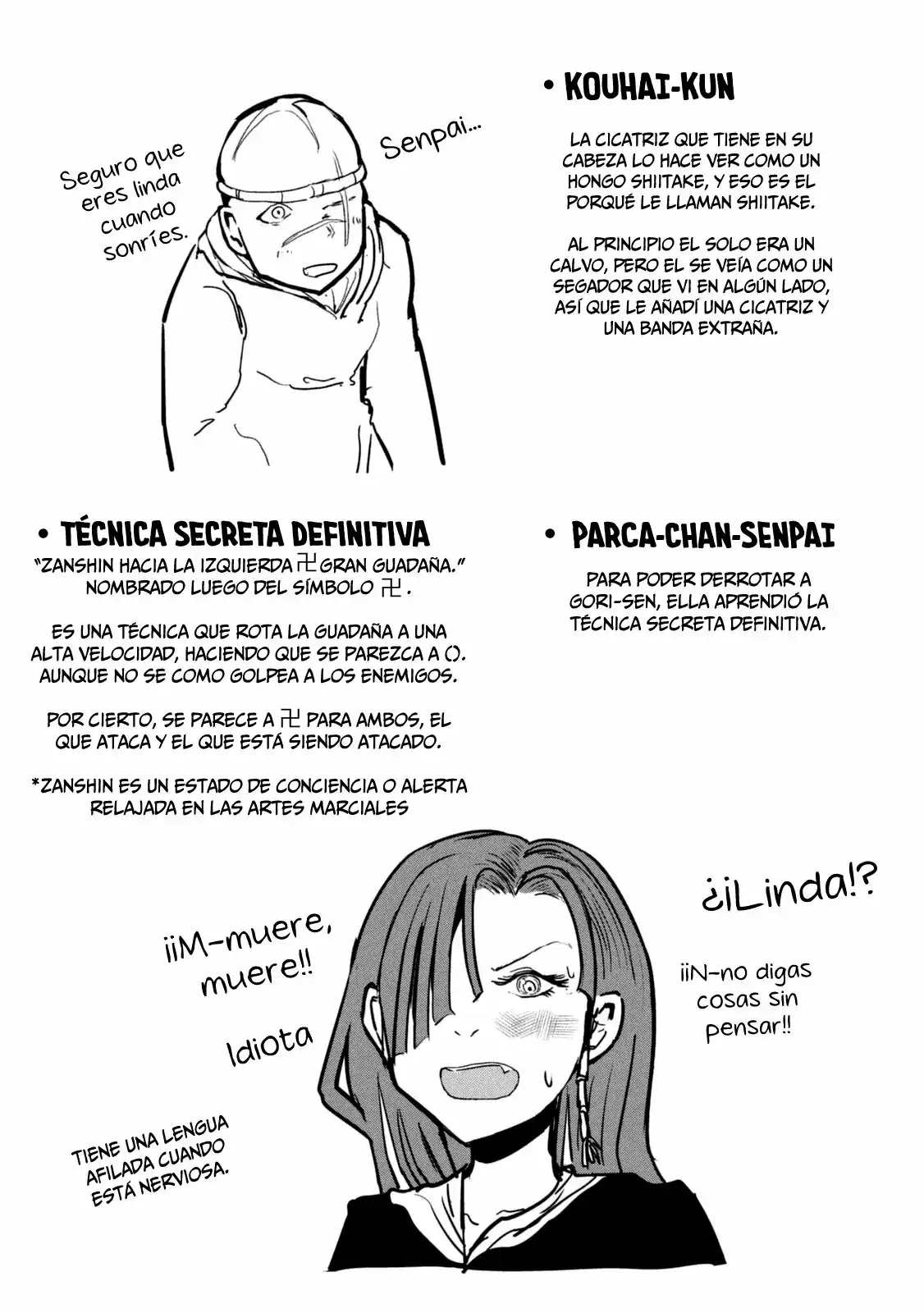 Página 15 — Gori-sen, el tipico profesor de educacion fisica que muere al comienzo de una pelicula de terror escolar Capítulo 15.5