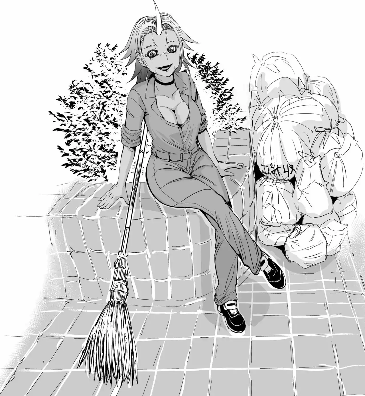 Página 8 — Gori-sen, el tipico profesor de educacion fisica que muere al comienzo de una pelicula de terror escolar Capítulo 16