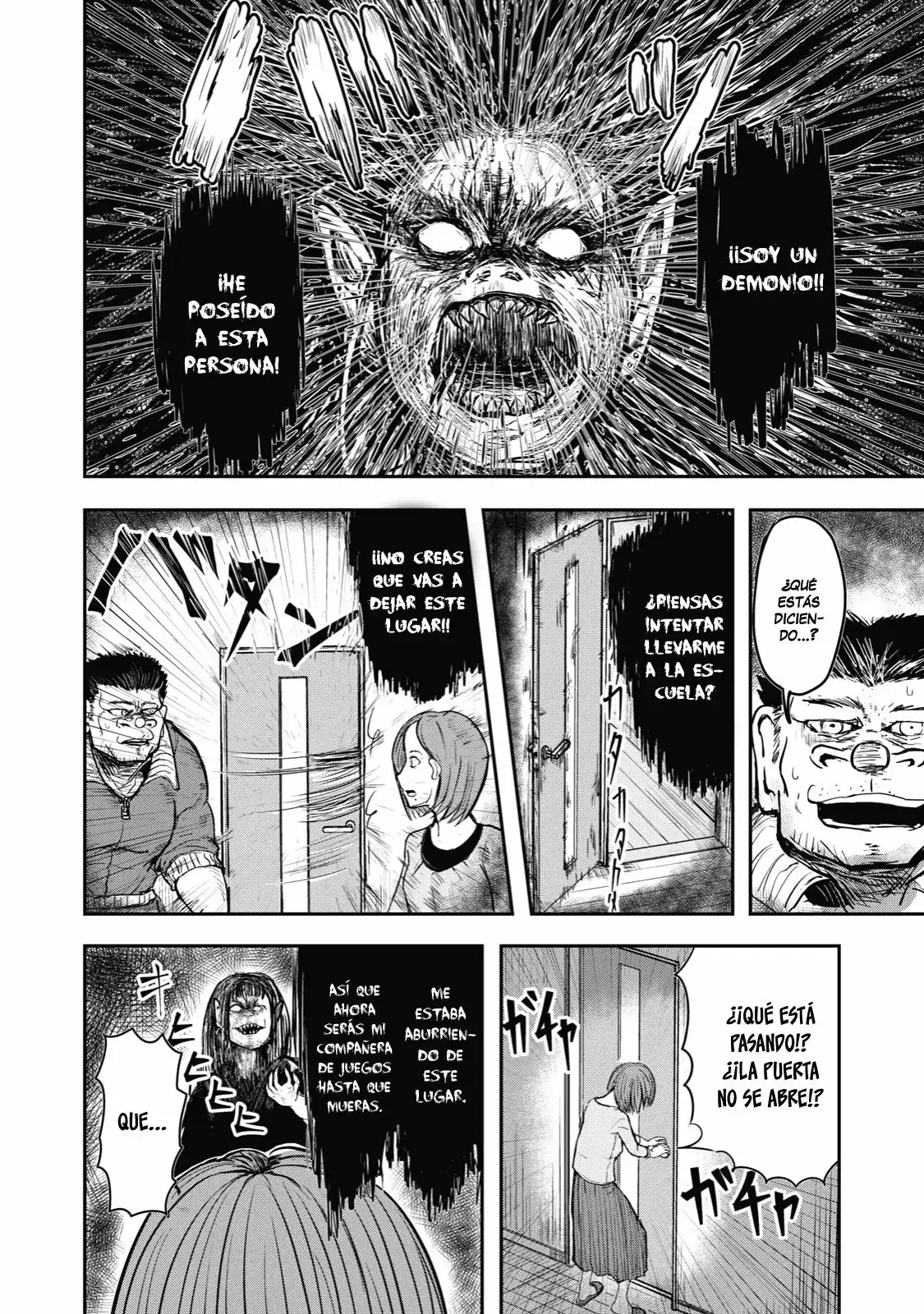 Página 5 — Gori-sen, el tipico profesor de educacion fisica que muere al comienzo de una pelicula de terror escolar Capítulo 32