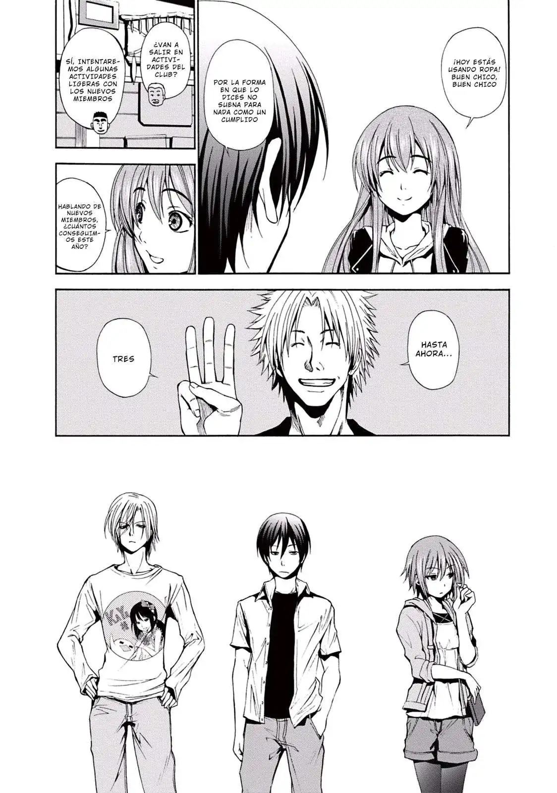 Página 5 — Grand Blue Capítulo 4