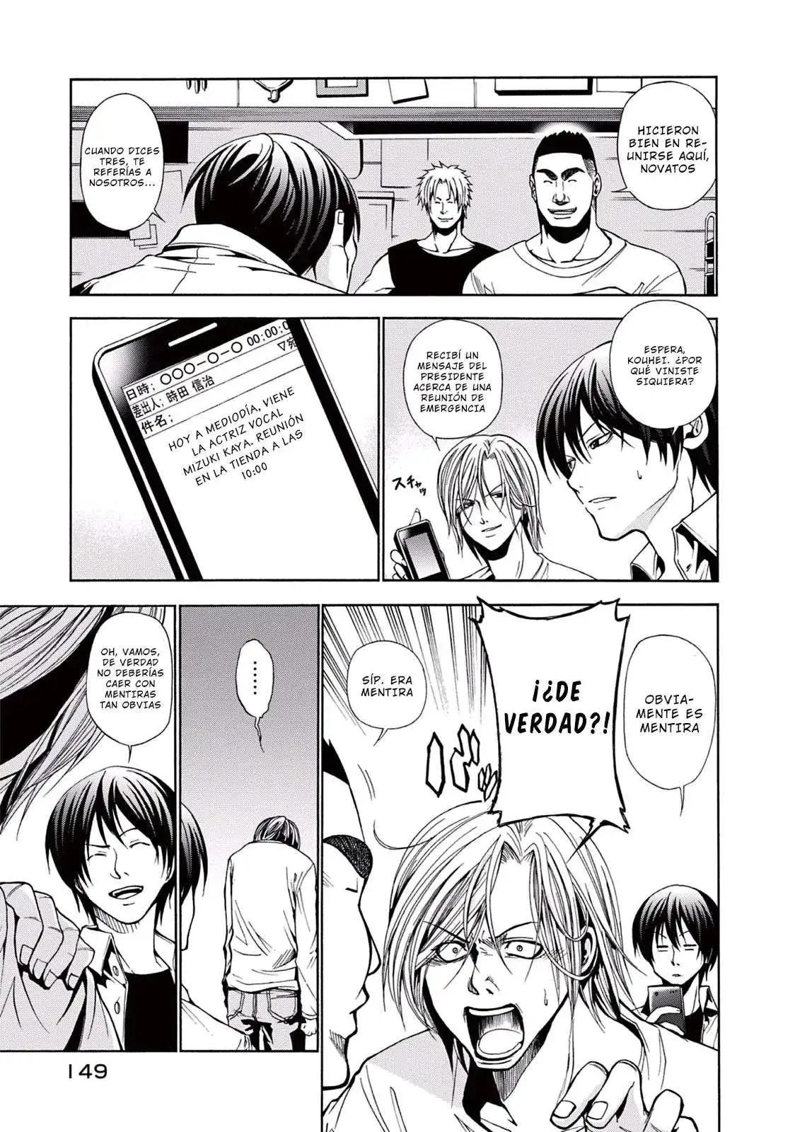 Página 6 — Grand Blue Capítulo 4