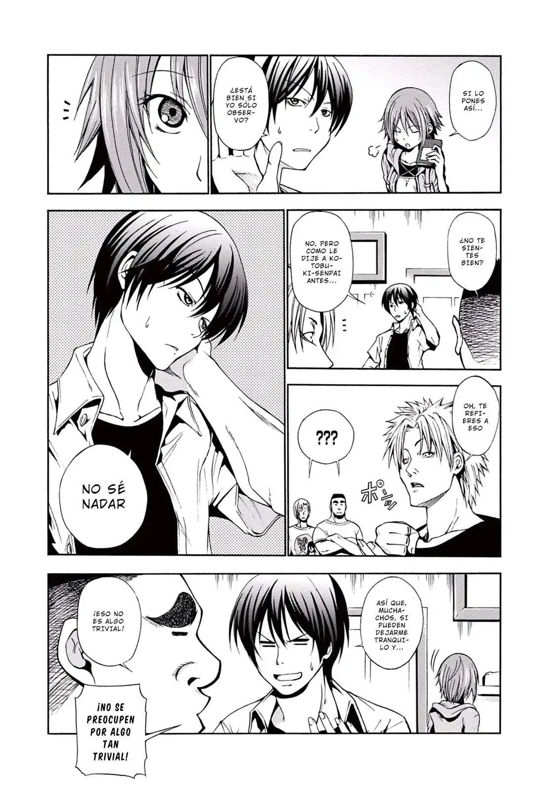 Página 10 — Grand Blue Capítulo 4