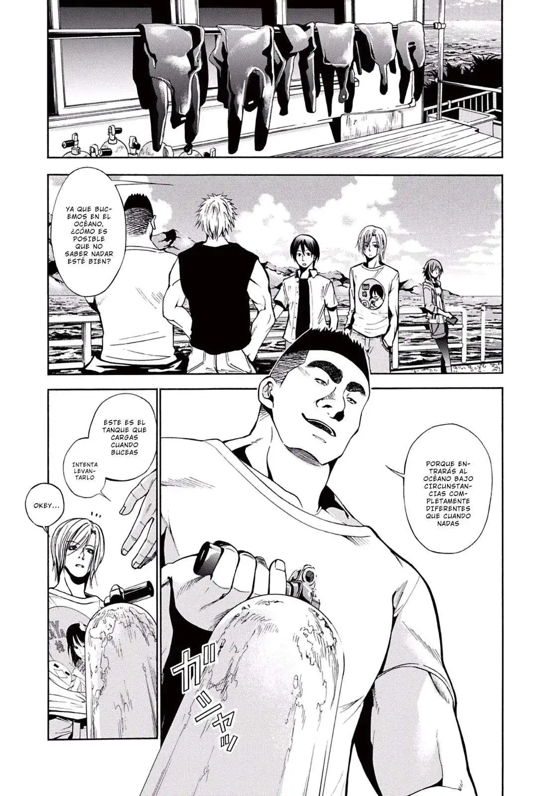 Página 12 — Grand Blue Capítulo 4