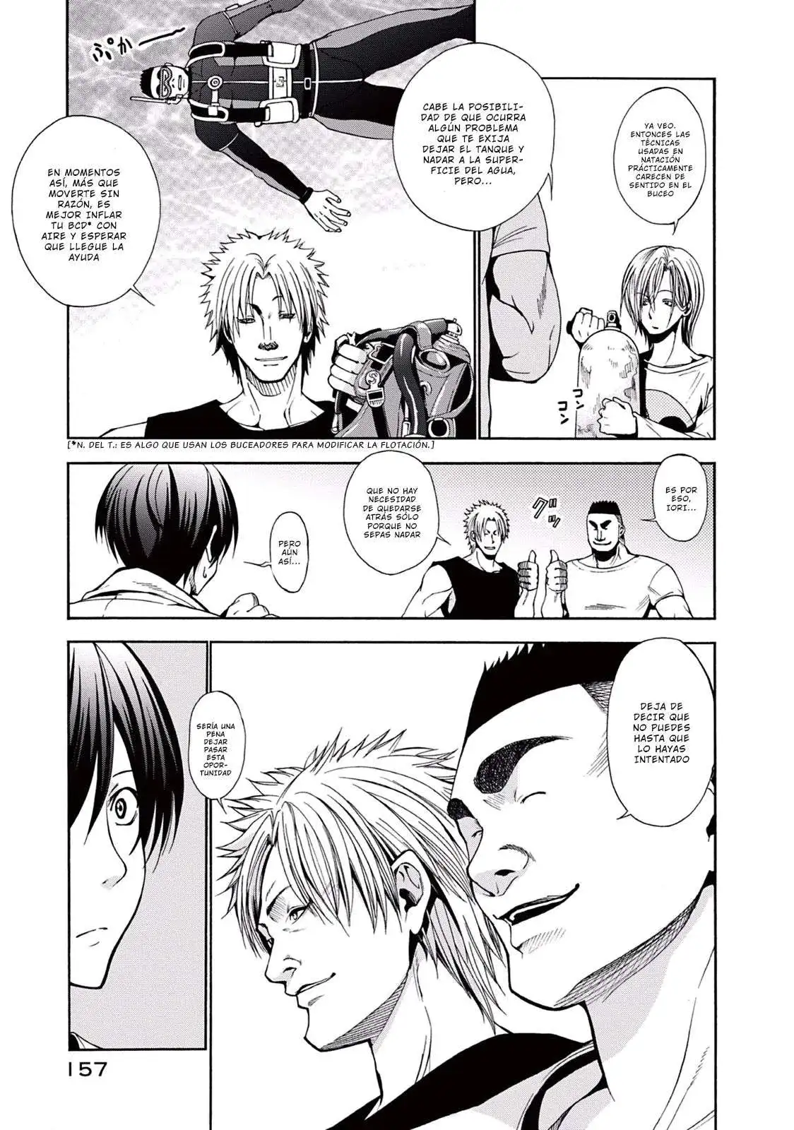 Página 14 — Grand Blue Capítulo 4