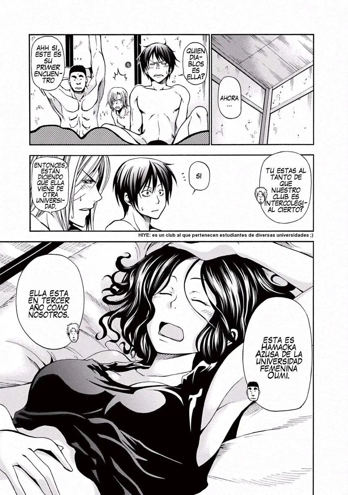 Página 4 — Grand Blue Capítulo 6
