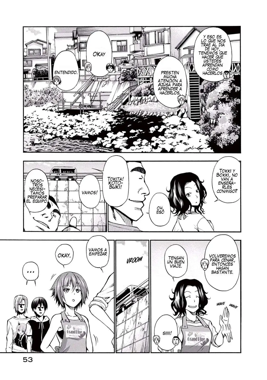 Página 8 — Grand Blue Capítulo 6