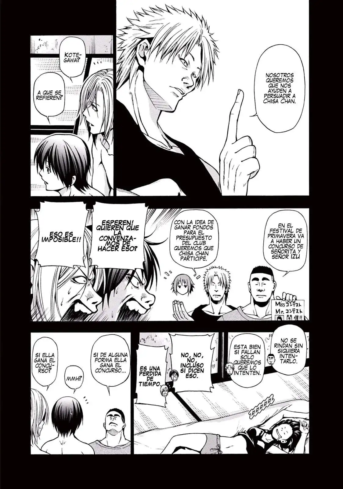 Página 10 — Grand Blue Capítulo 6