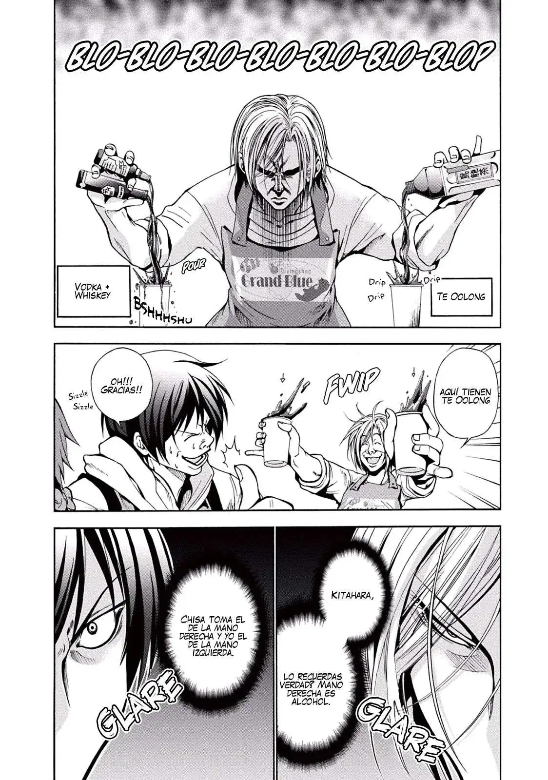 Página 13 — Grand Blue Capítulo 6