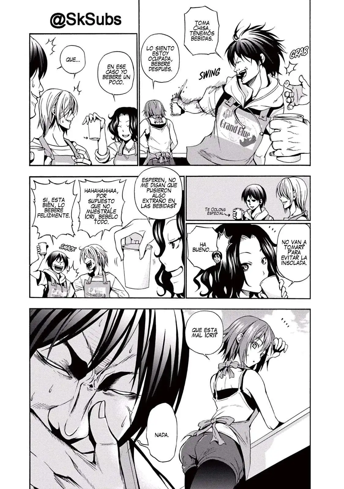 Página 14 — Grand Blue Capítulo 6