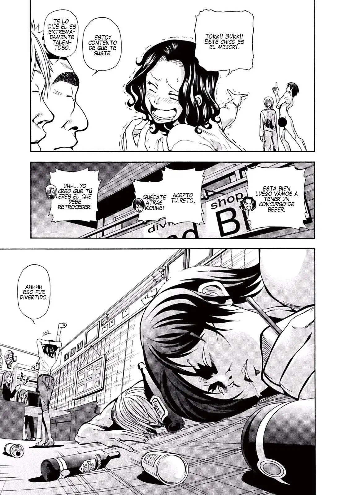 Página 34 — Grand Blue Capítulo 6