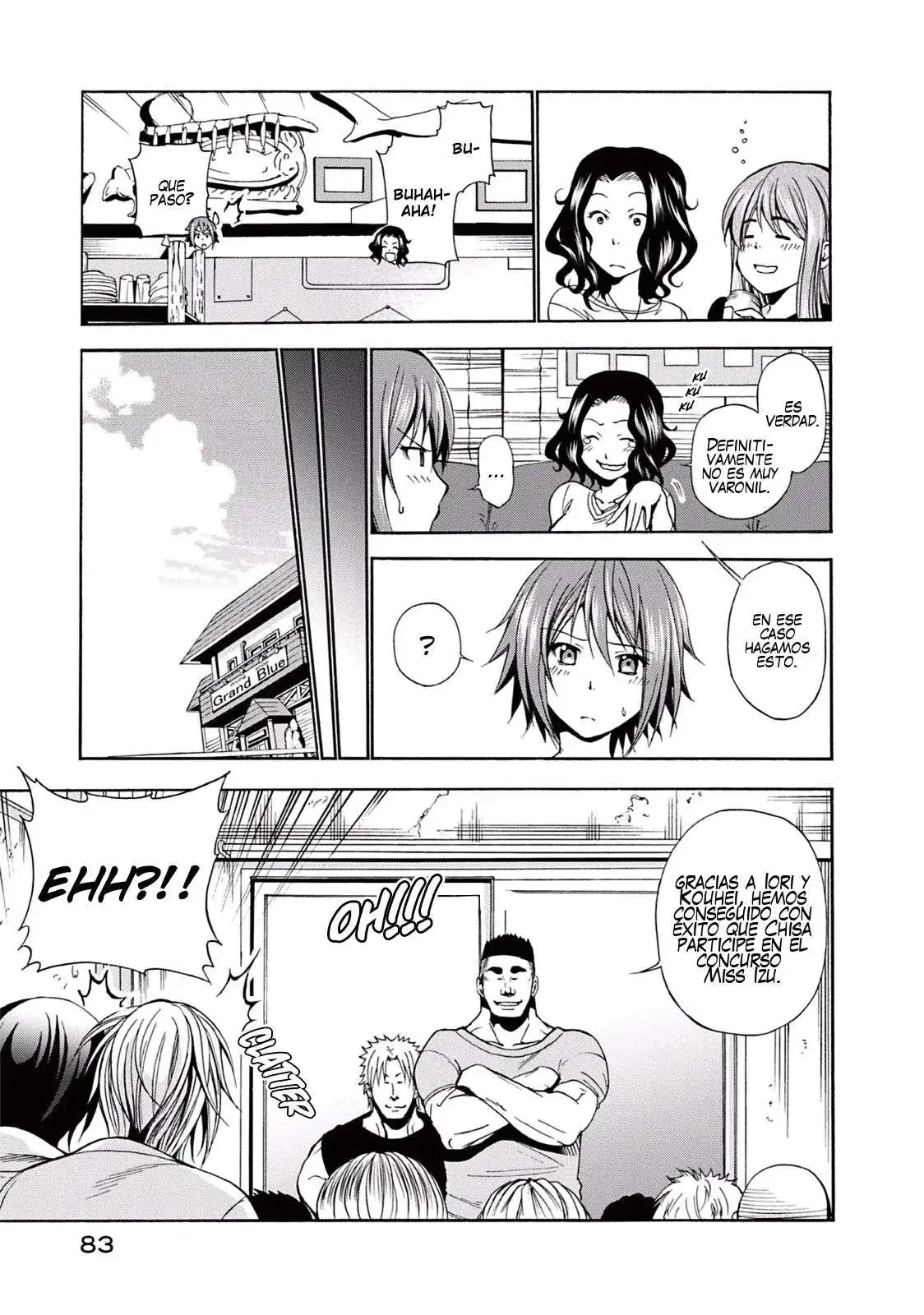 Página 38 — Grand Blue Capítulo 6