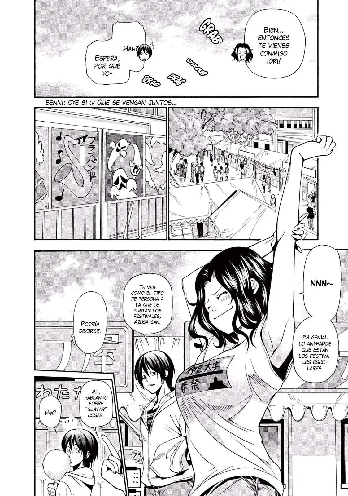 Página 8 — Grand Blue Capítulo 7