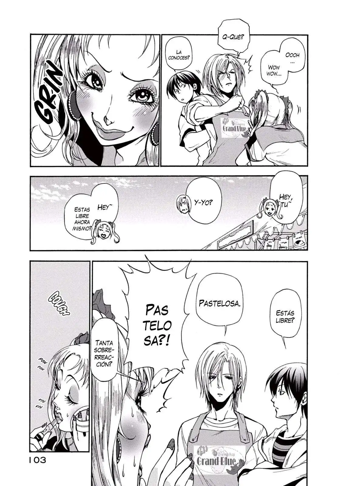 Página 15 — Grand Blue Capítulo 7