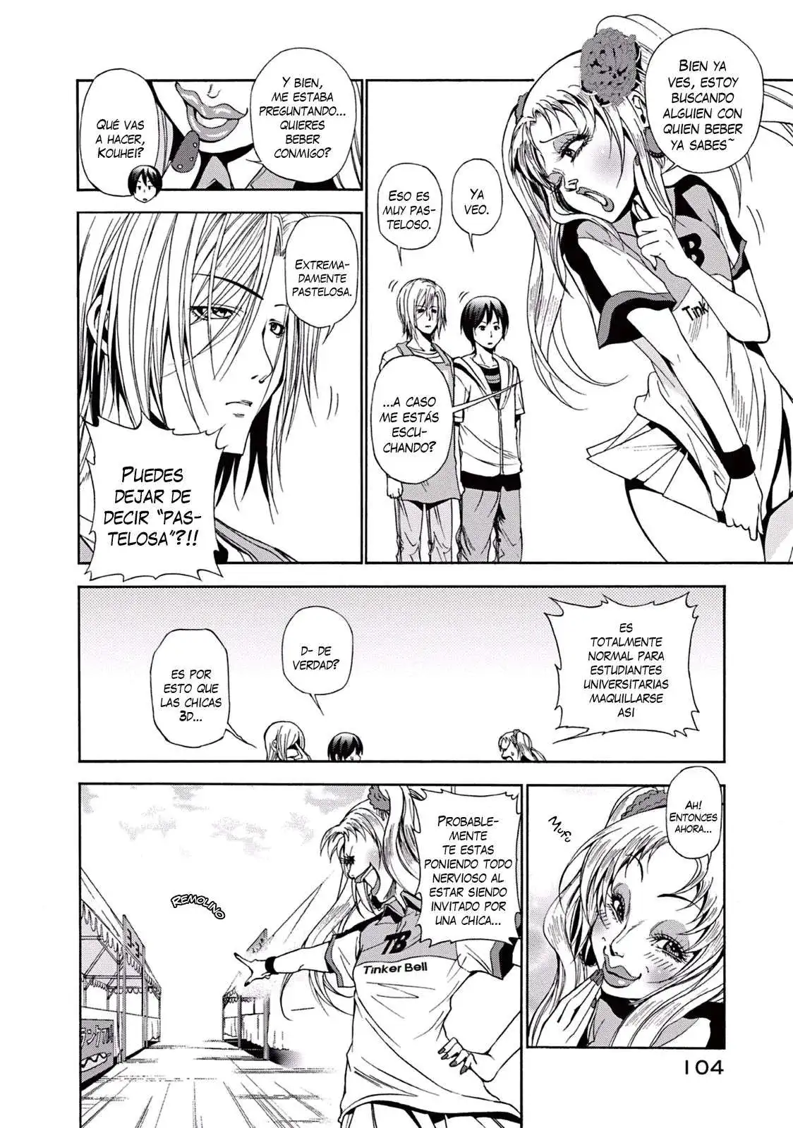 Página 16 — Grand Blue Capítulo 7