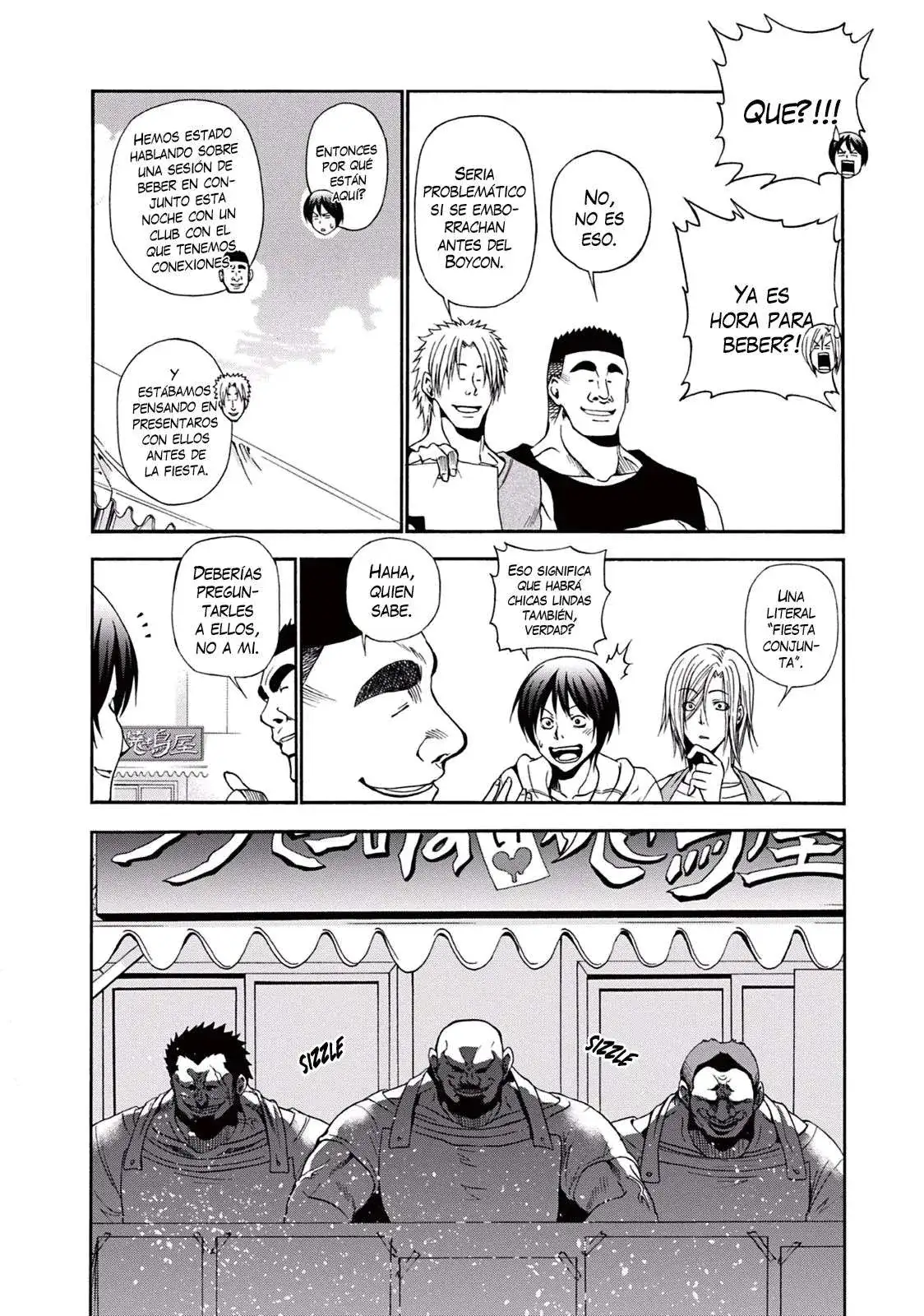 Página 18 — Grand Blue Capítulo 7