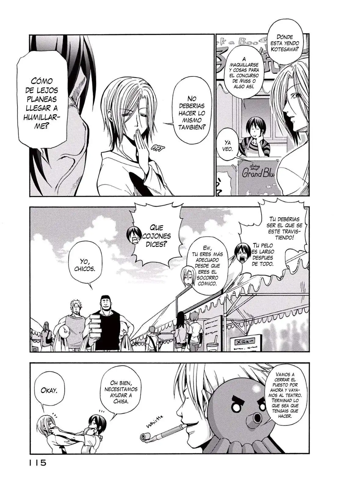 Página 27 — Grand Blue Capítulo 7