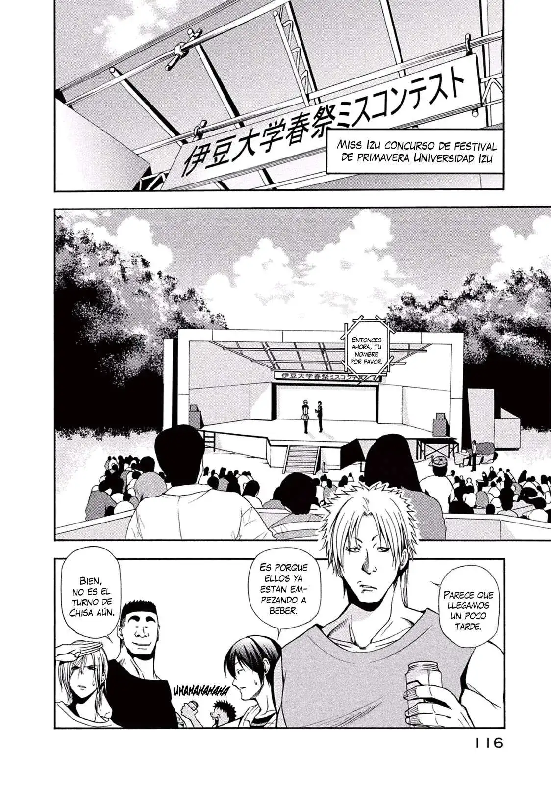 Página 28 — Grand Blue Capítulo 7