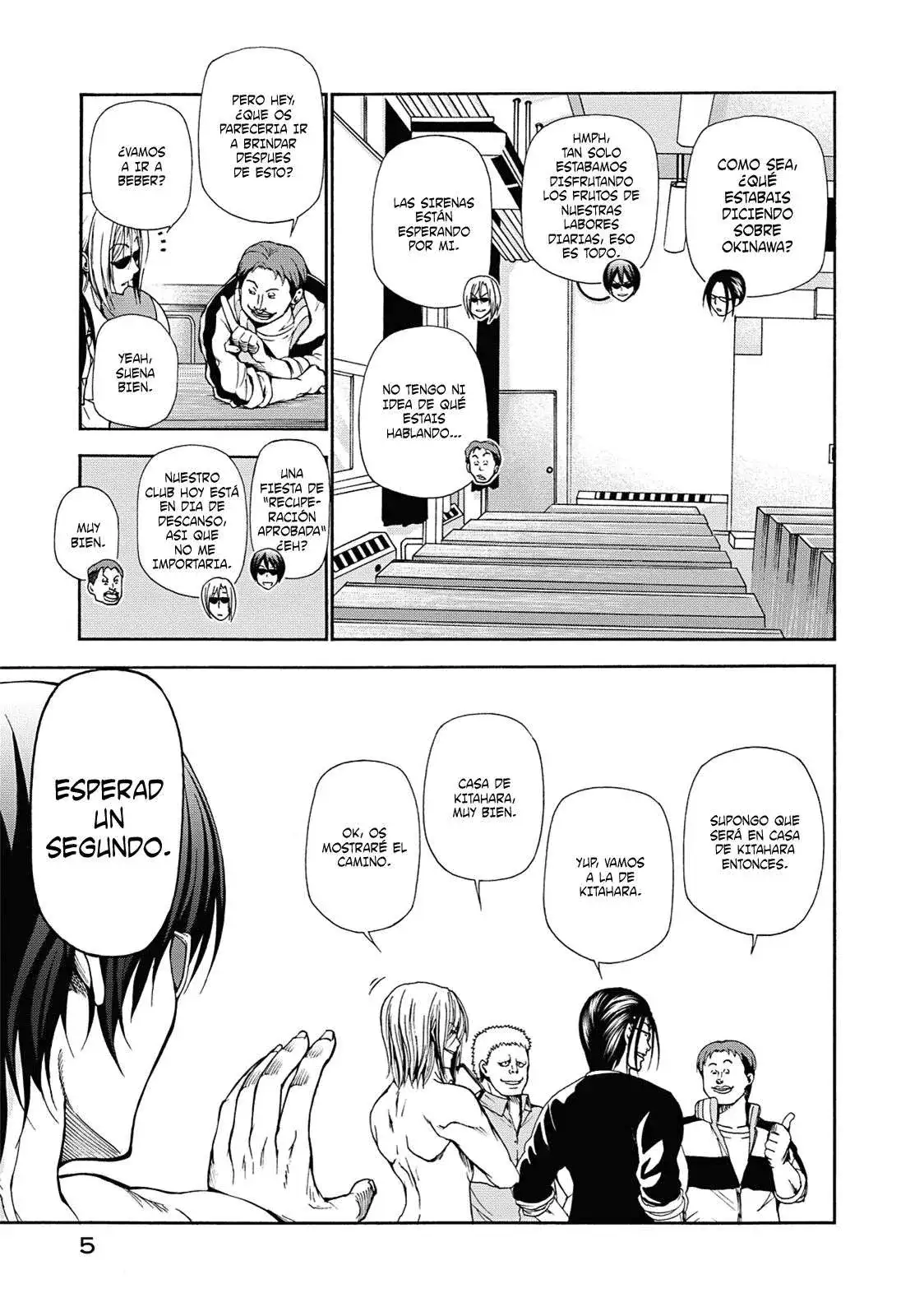 Página 6 — Grand Blue Capítulo 13