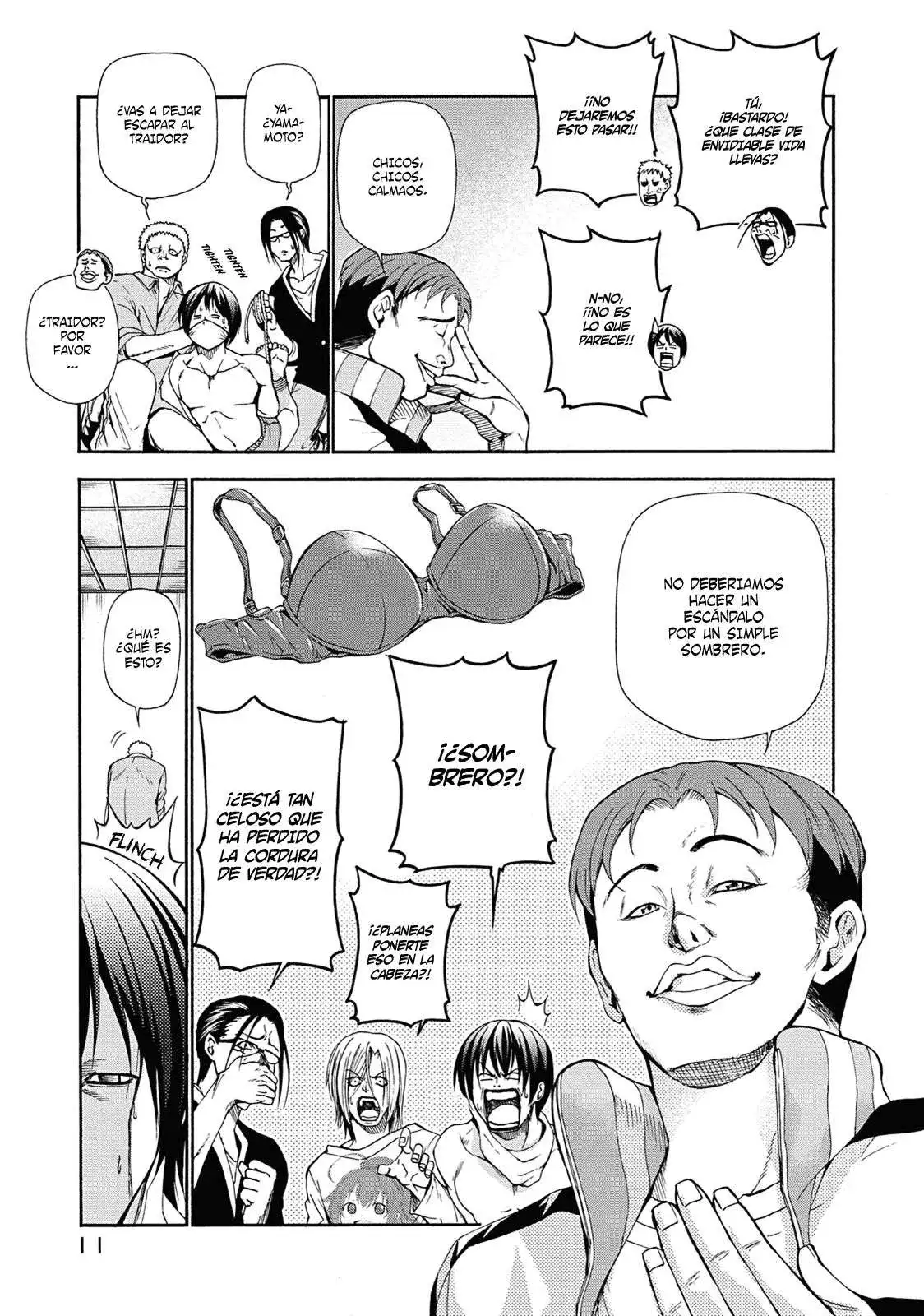 Página 12 — Grand Blue Capítulo 13