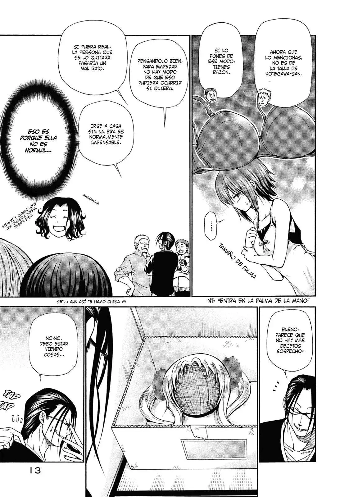 Página 14 — Grand Blue Capítulo 13