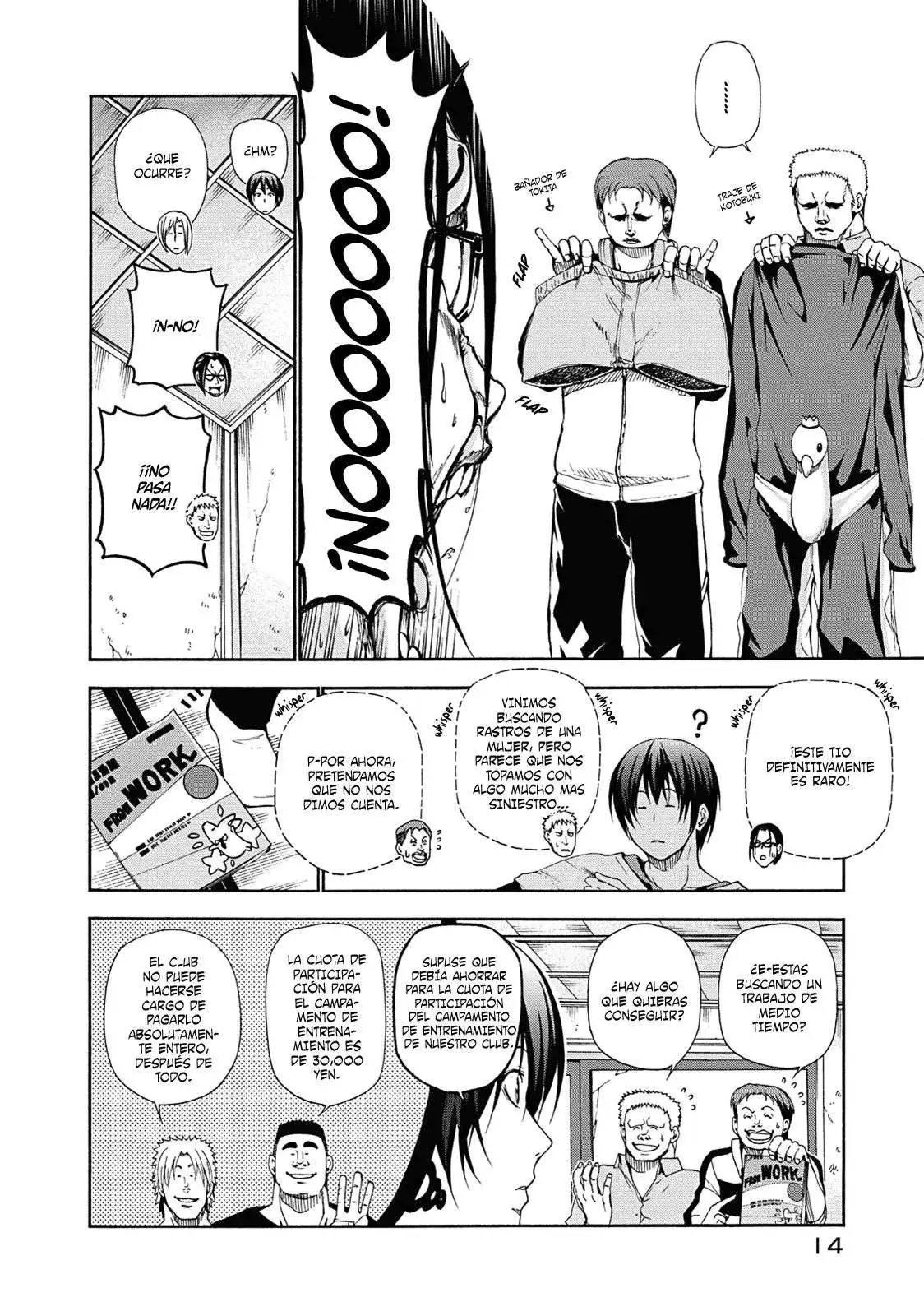 Página 15 — Grand Blue Capítulo 13