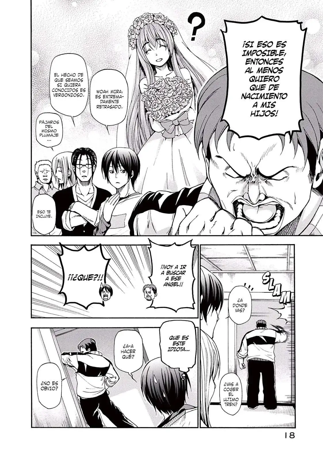 Página 19 — Grand Blue Capítulo 13