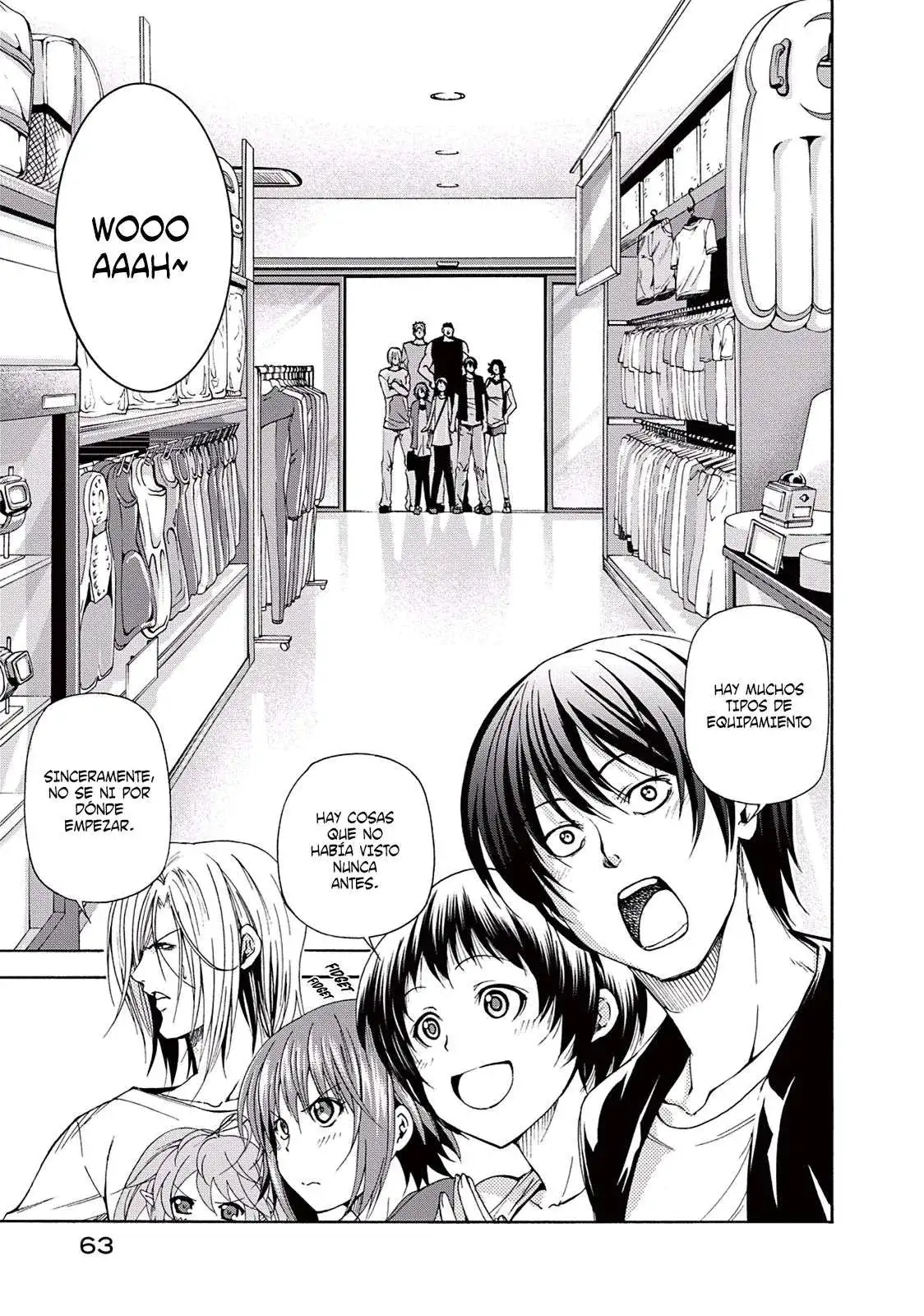 Página 8 — Grand Blue Capítulo 15