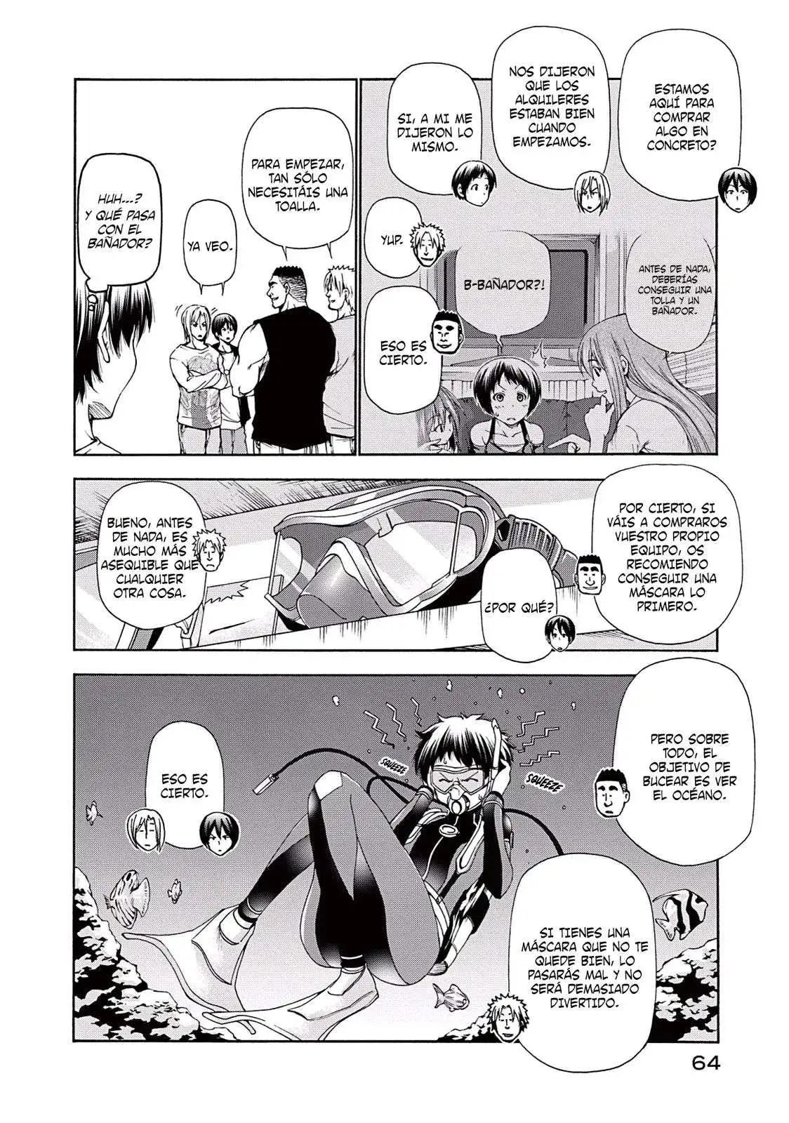 Página 9 — Grand Blue Capítulo 15