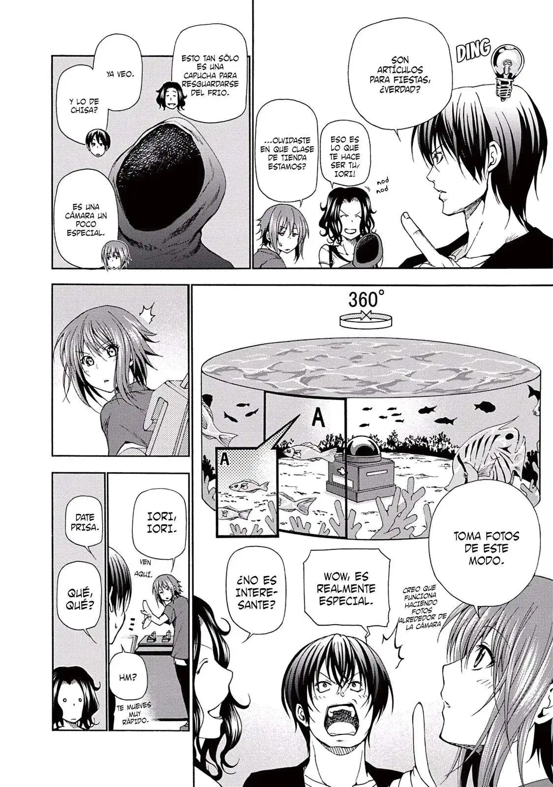 Página 13 — Grand Blue Capítulo 15
