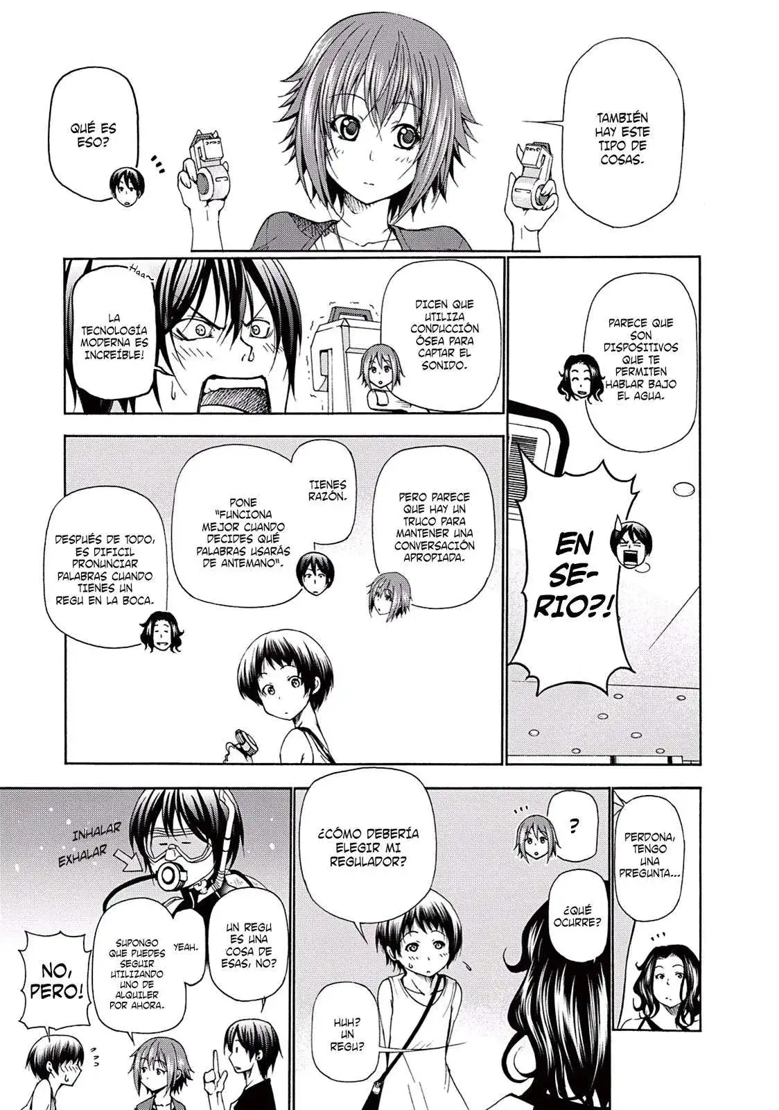 Página 14 — Grand Blue Capítulo 15