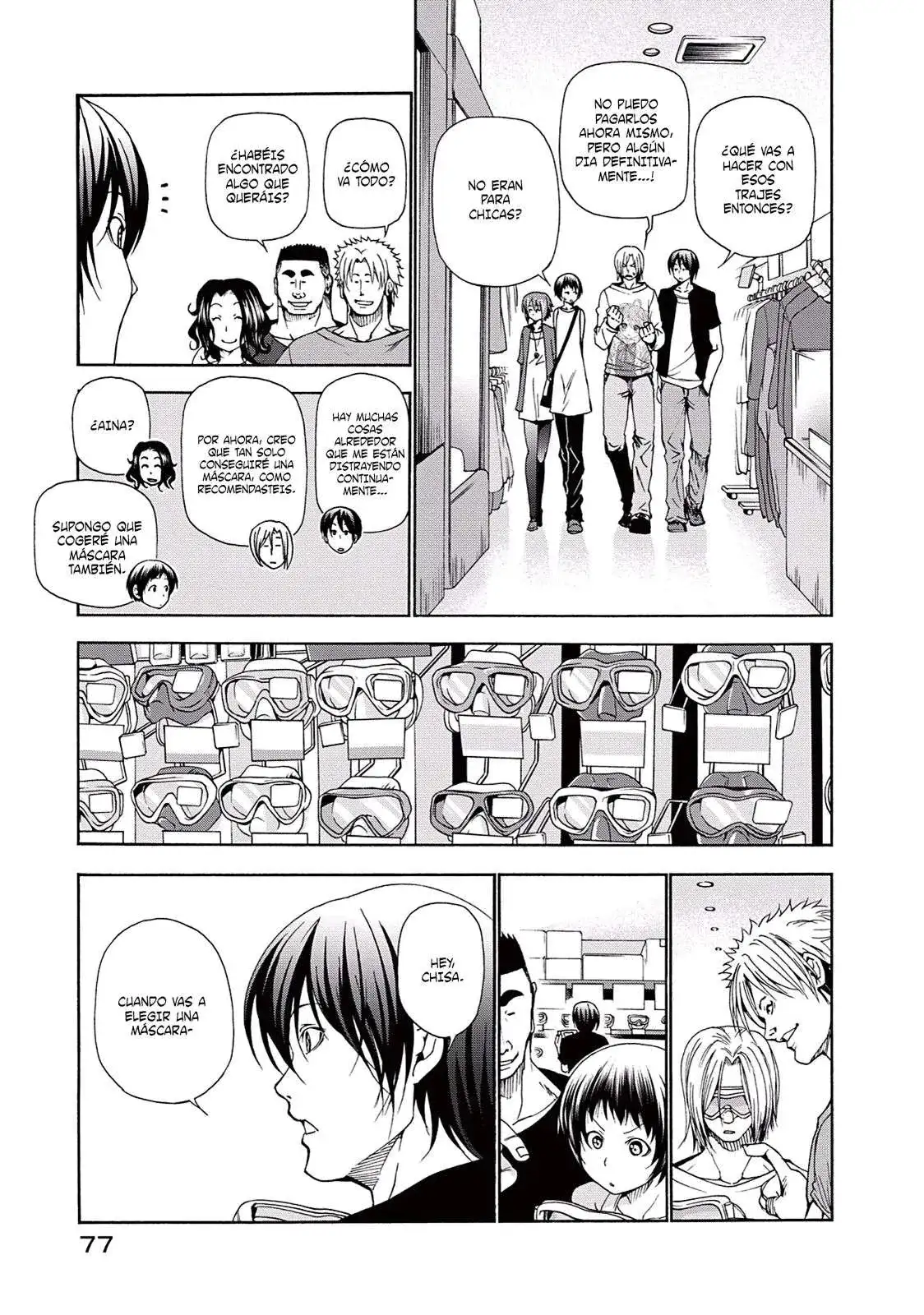 Página 22 — Grand Blue Capítulo 15