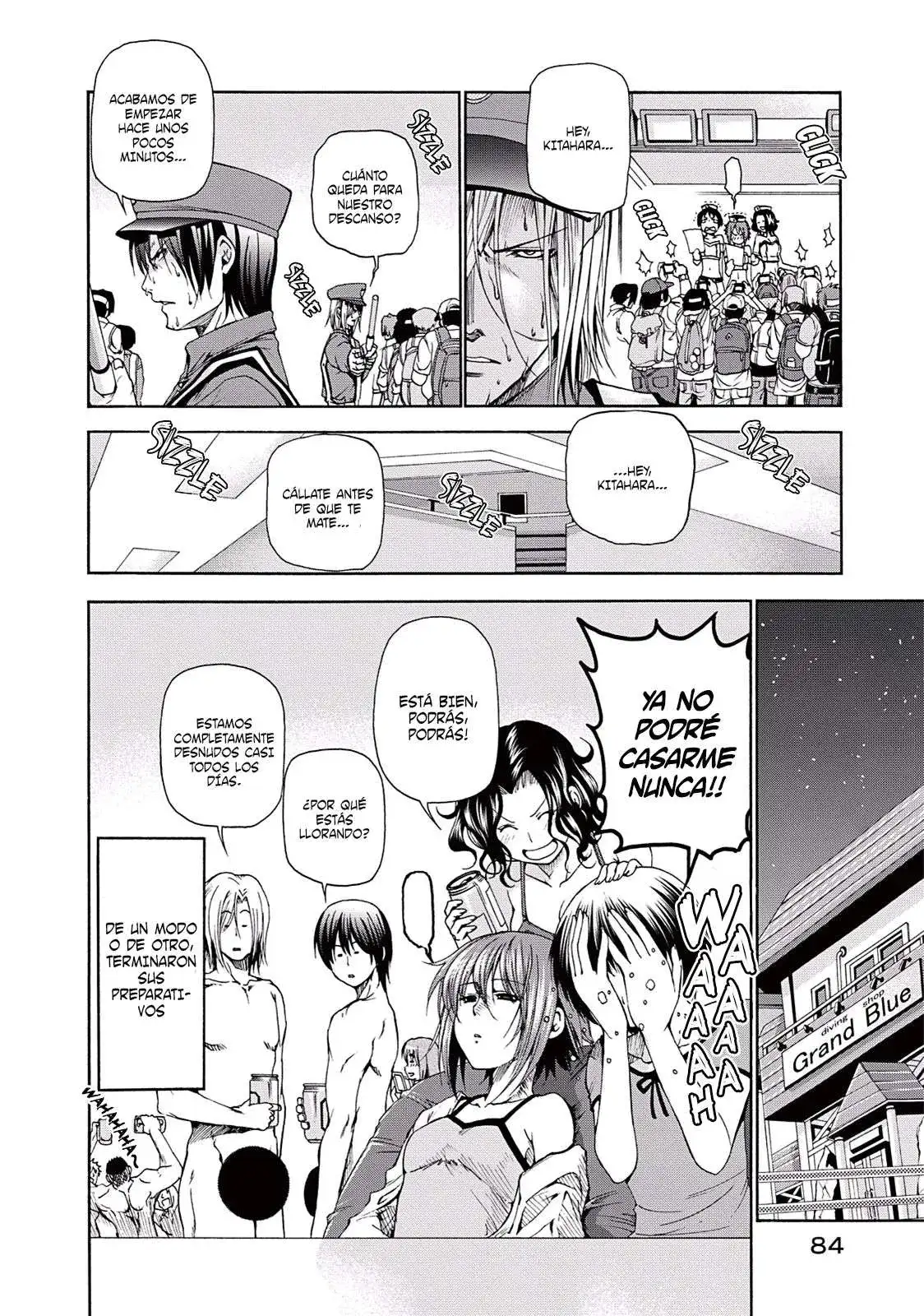 Página 28 — Grand Blue Capítulo 15